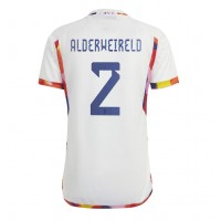 Belgia Toby Alderweireld #2 Vieraspaita MM-kisat 2022 Lyhythihainen